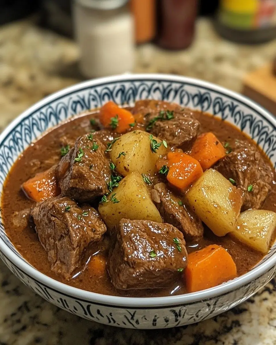 Classic Beef Stew (Rich, Slow-Cooked & Comforting)
