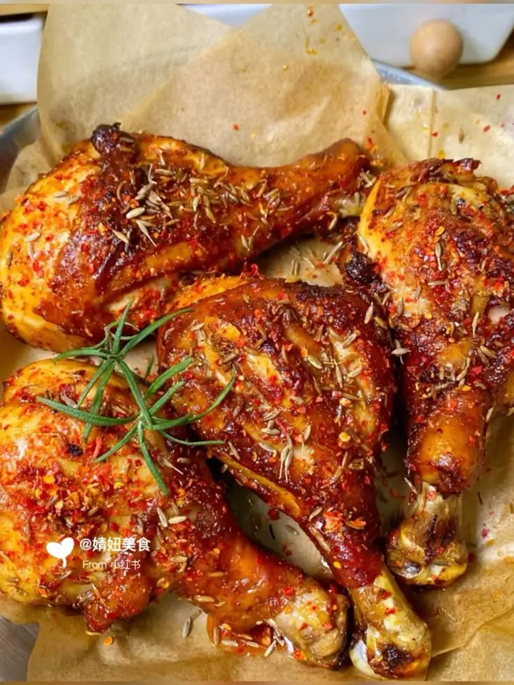 🍗 Spicy Herb-Roasted Chicken Drumsticks
