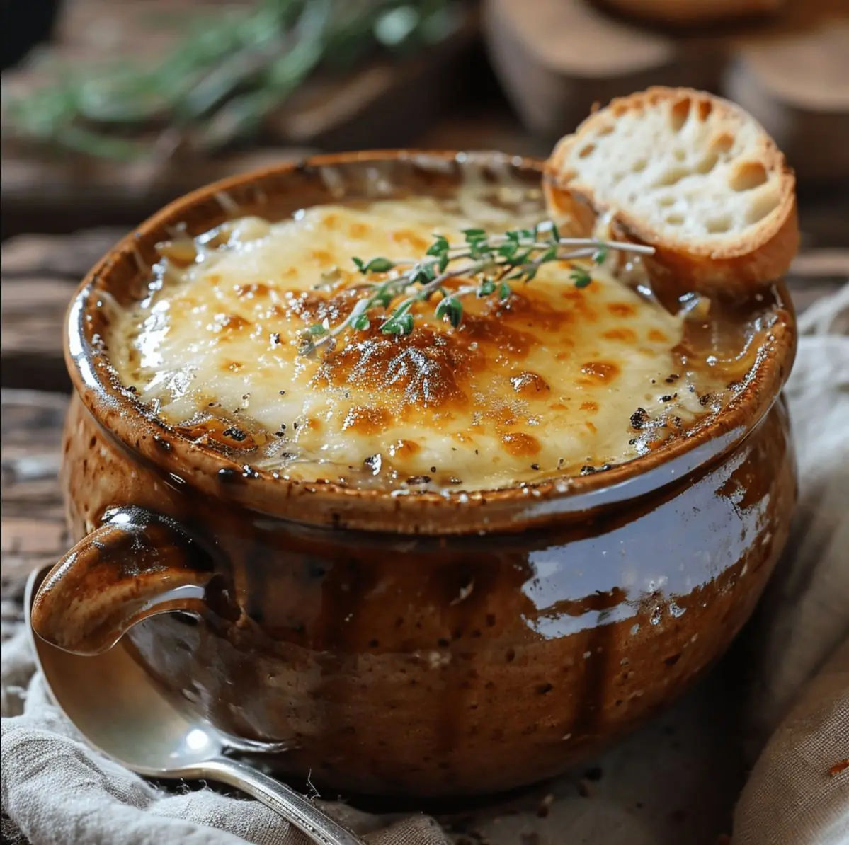 Classic French Onion Soup (Gratinée)