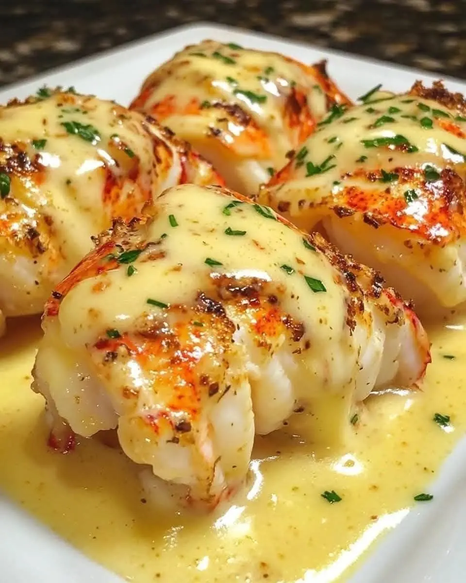 Butter Garlic Lobster Tails