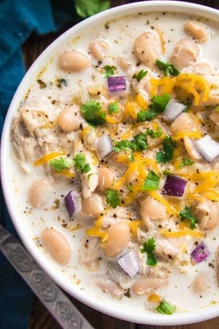 Creamy White Chicken Chili