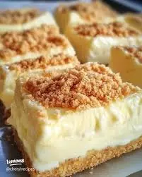 Vanilla Dream Custard Squares: Layers of Heaven!