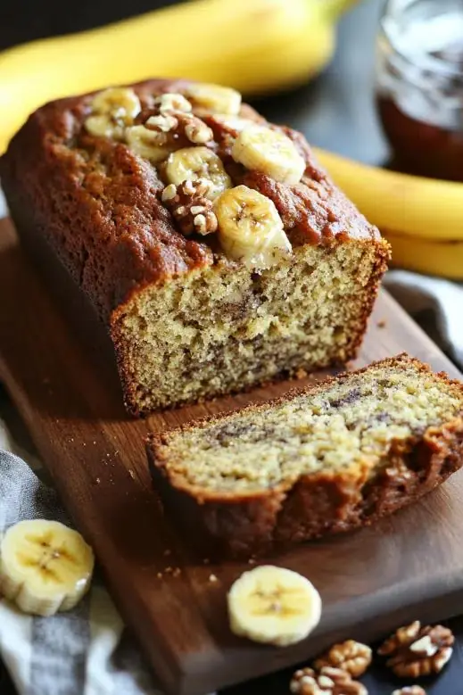Classic Moist Banana Bread
