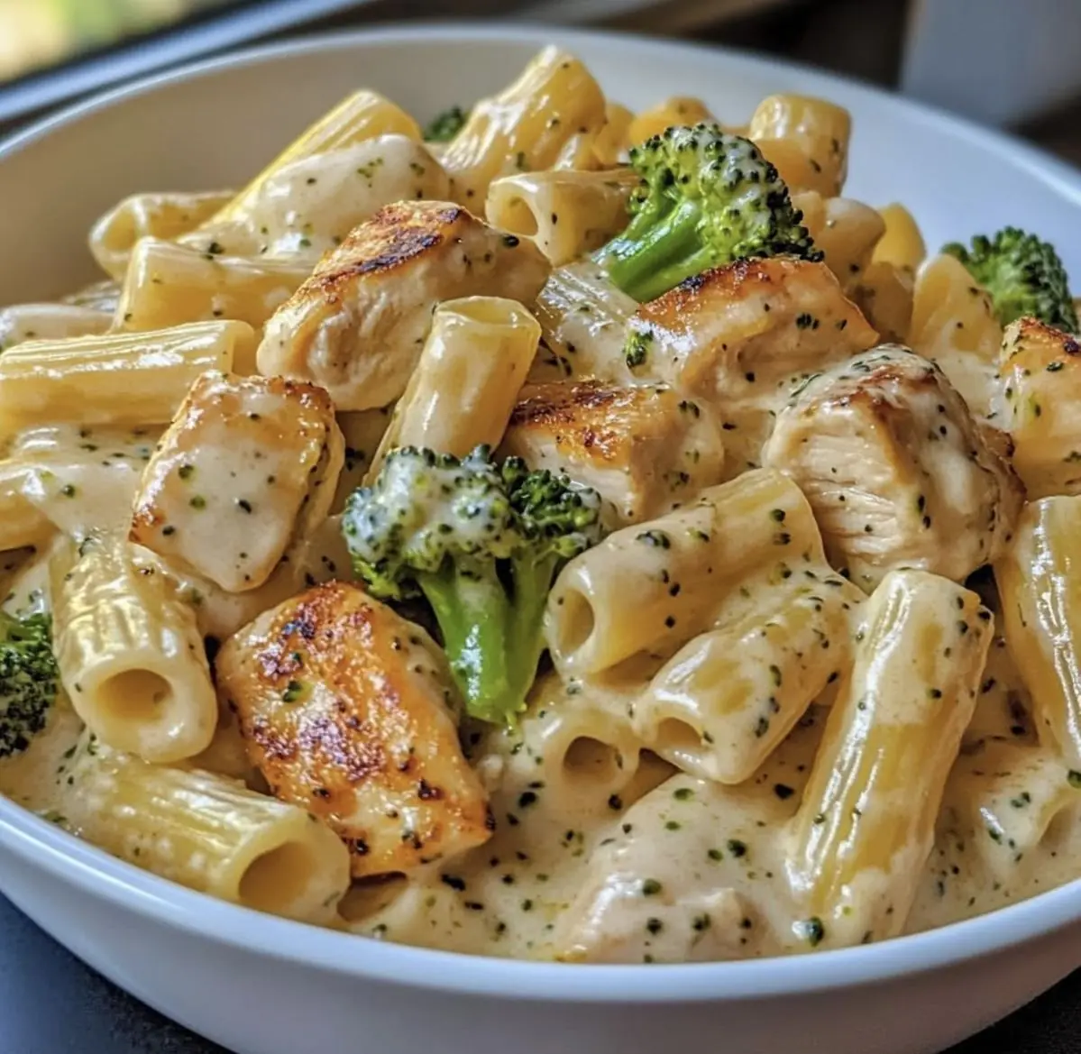 Chicken Broccoli Alfredo Pasta