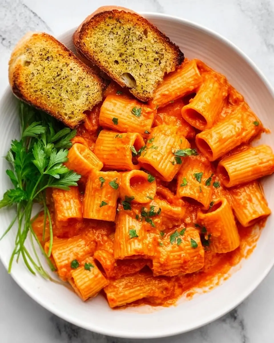 Creamy Tomato Rigatoni