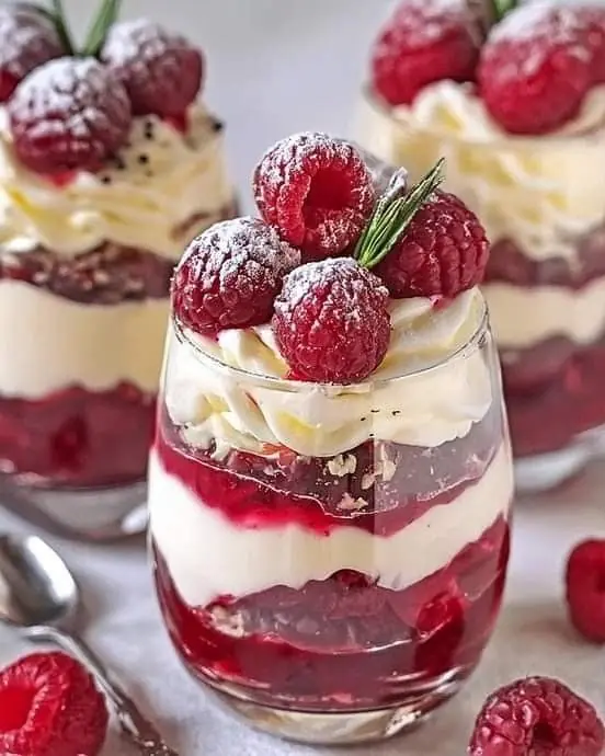 Raspberry Cheesecake Parfait