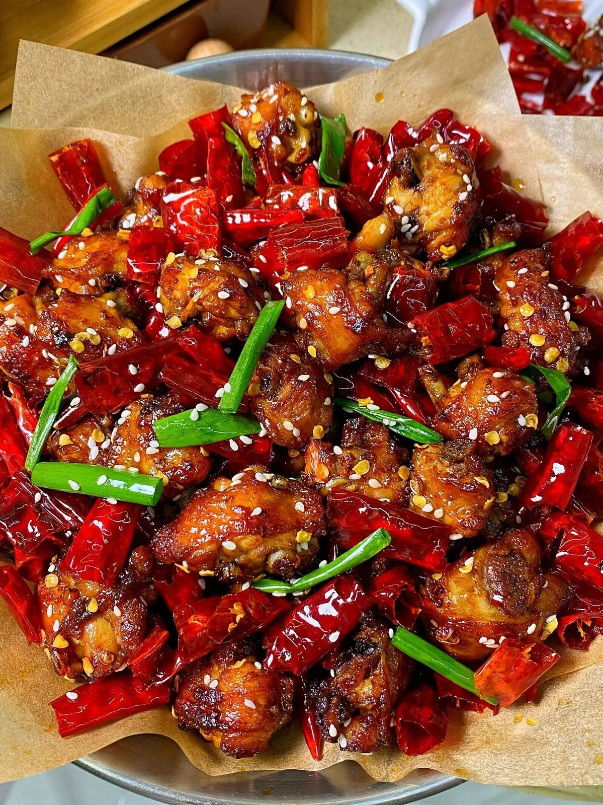 Spicy Dry Chili Chicken (Laziji)