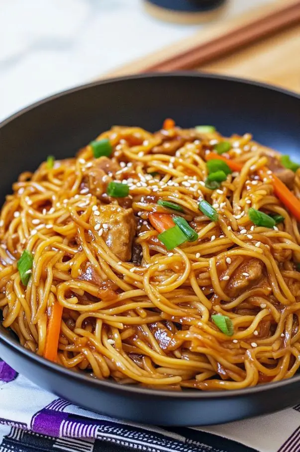 🥢 Beef Pepper Stir-Fry Noodles