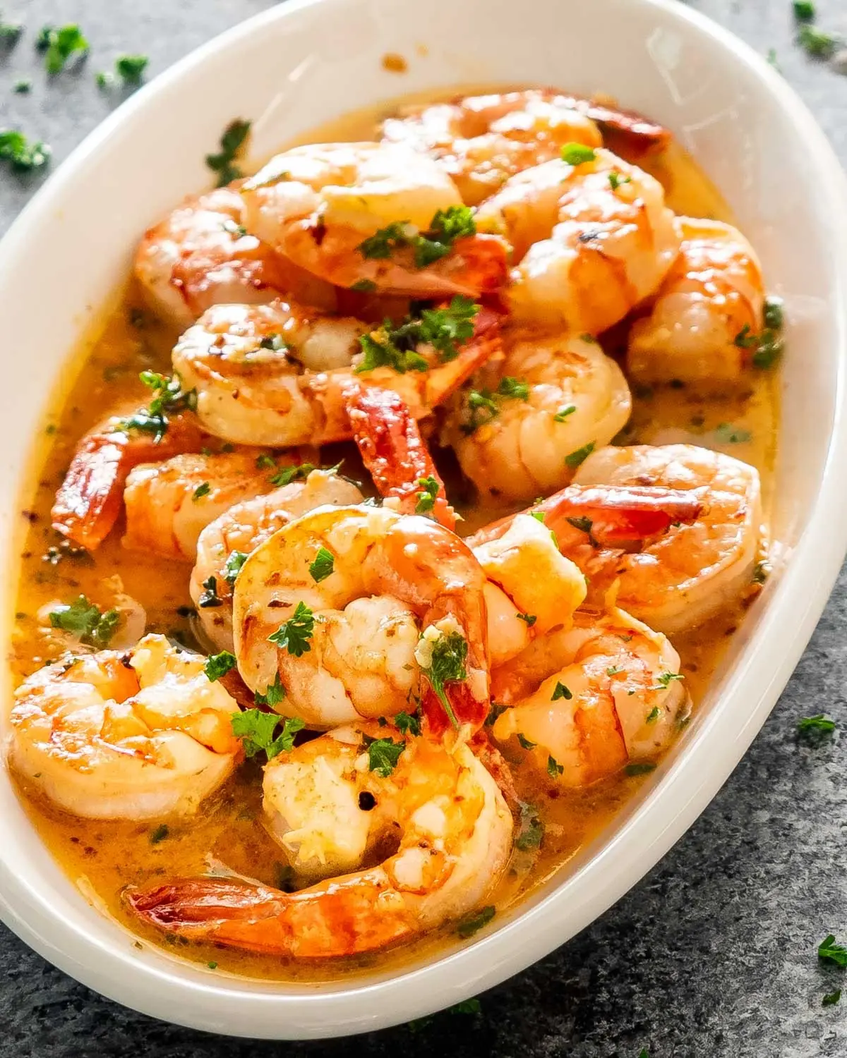 Garlic Butter Shrimp Skillet – Juicy Shrimp in a Rich, Glossy Butter Sauce