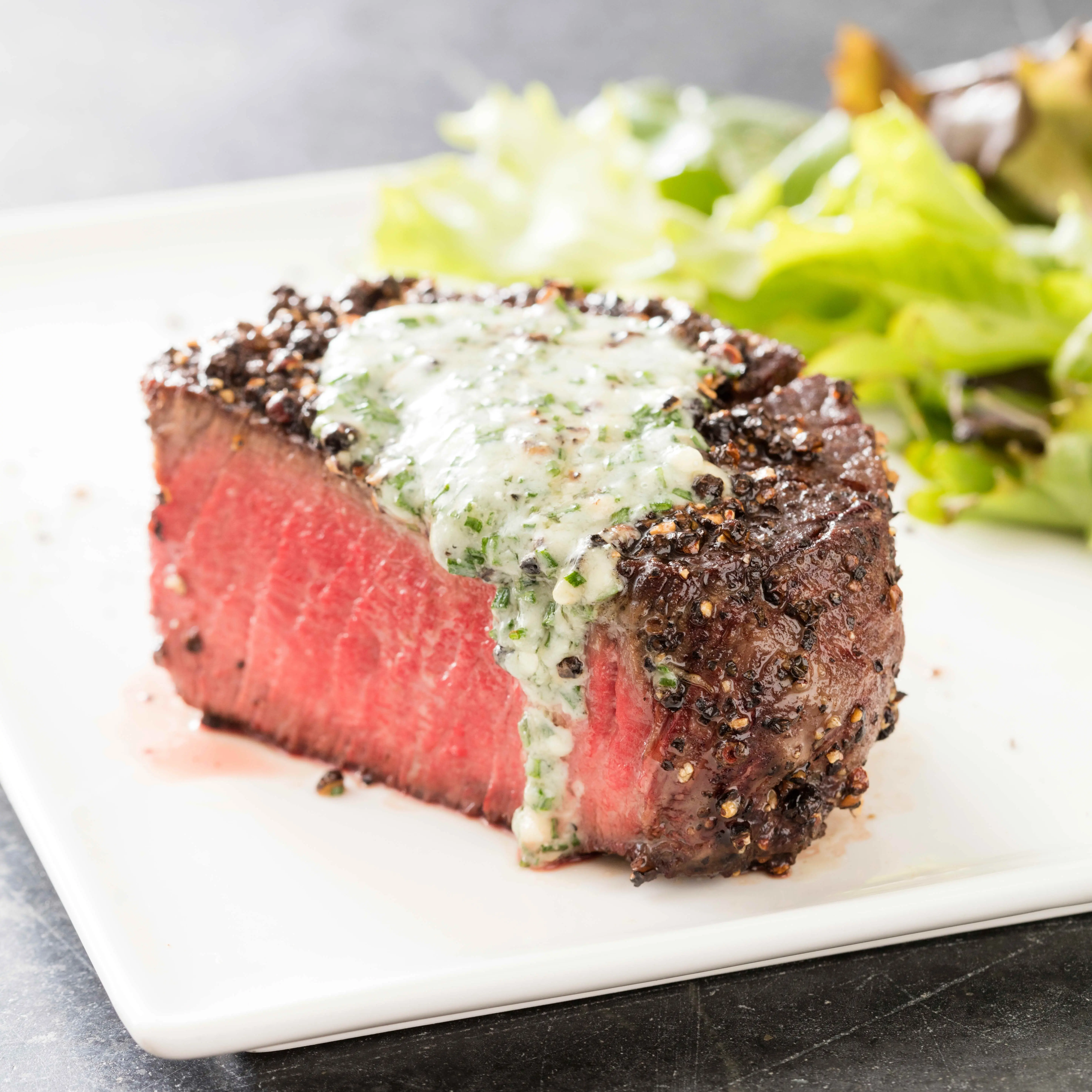 Peppercorn Crusted Filet Mignon – A Tender Steak with Bold, Aromatic Crust and Silky Pan Sauce