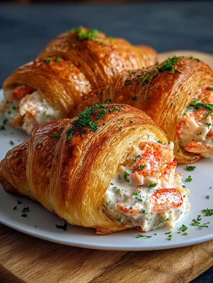 🦞 Lobster Salad Croissants