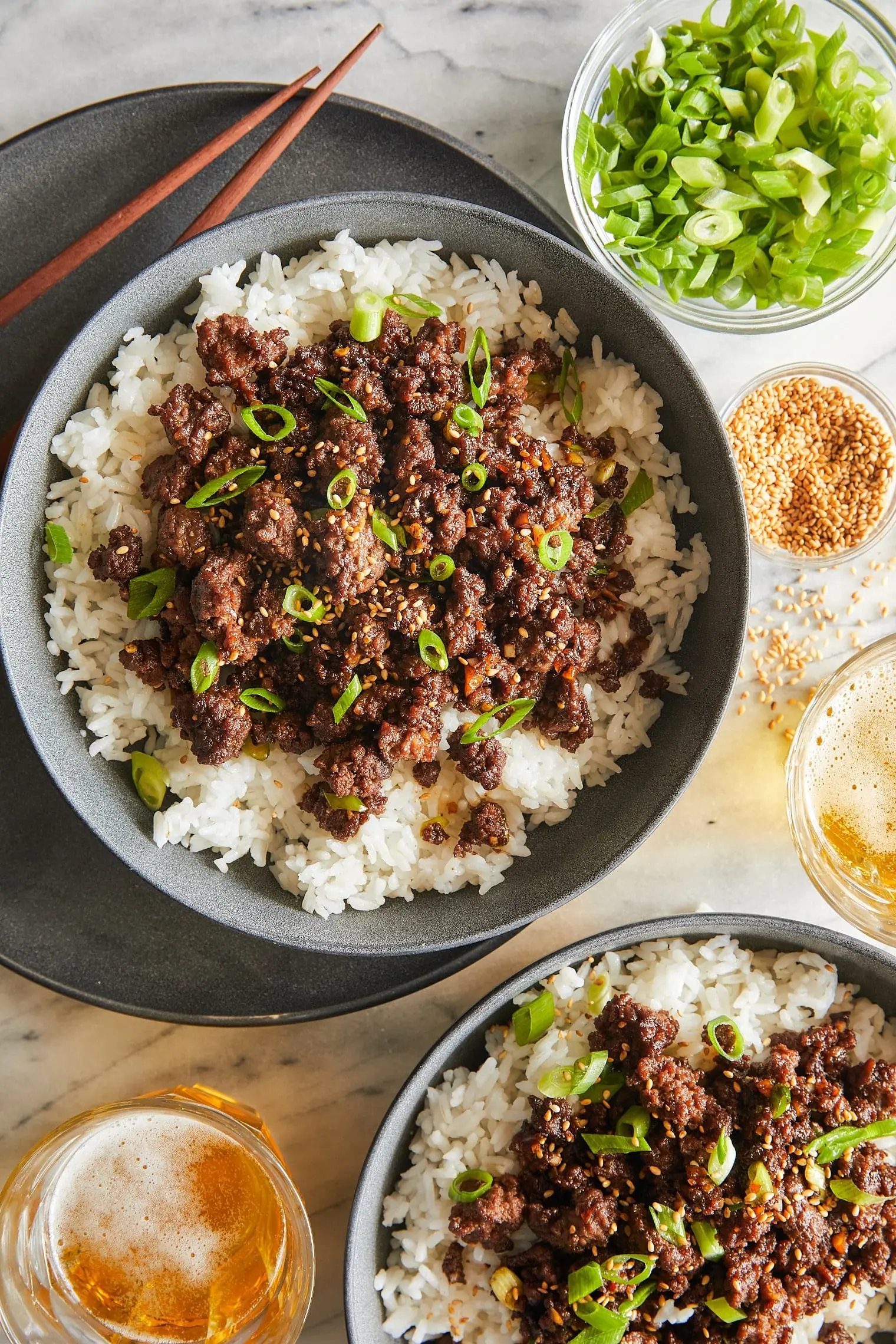 Korean BBQ Beef Bowl – A Sticky, Savory Beef Bowl with Deep Umami Glaze