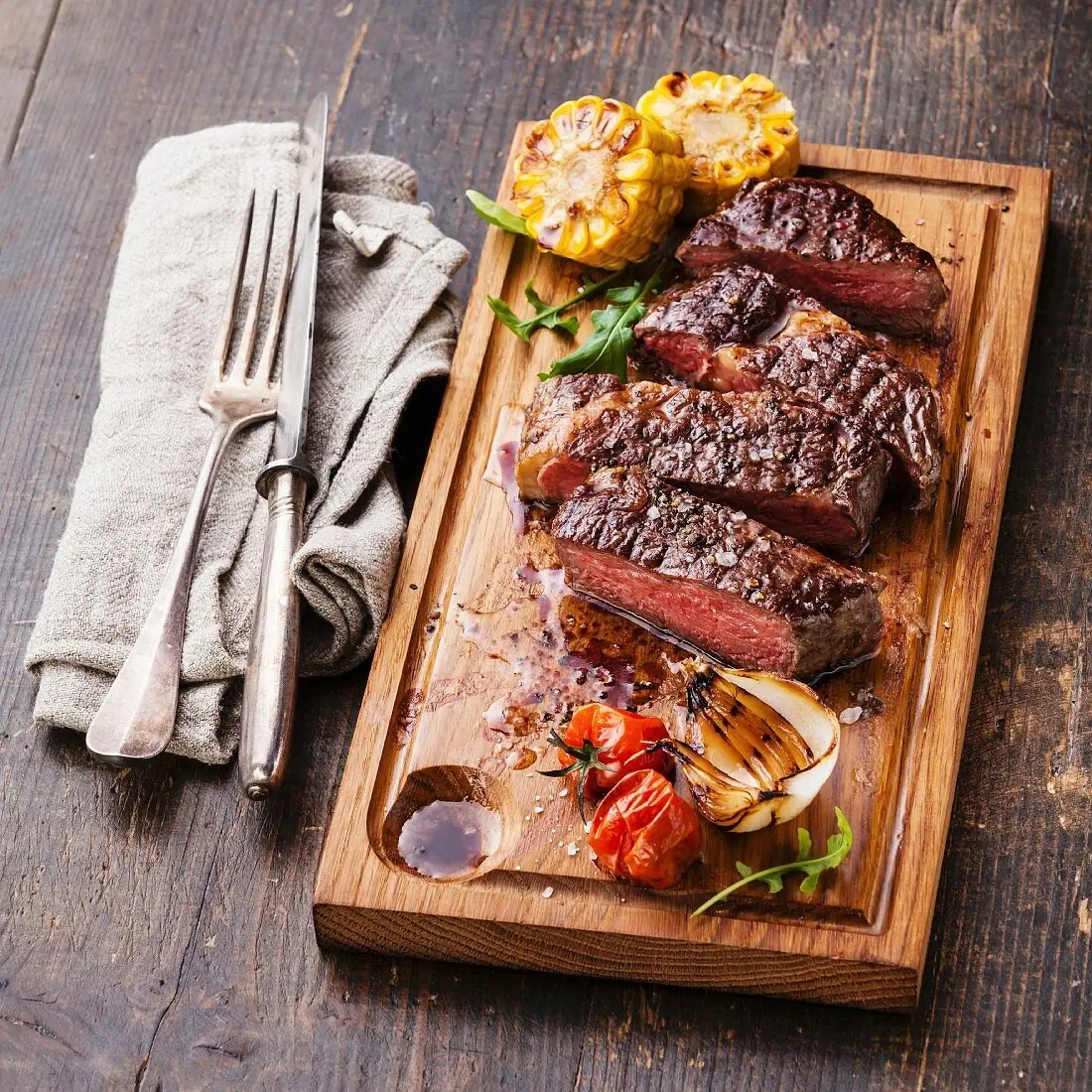 Butter Basted Ribeye Steak – A Deeply Caramelized Ribeye Finished with Garlic Herb Butter