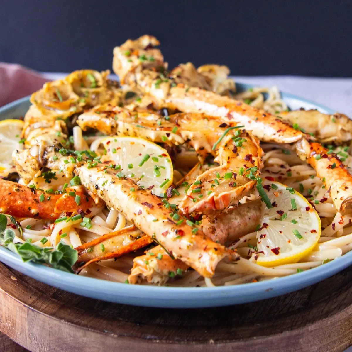 Garlic Butter Crab Pasta – Sweet Crab in a Silky Garlic Butter Sauce