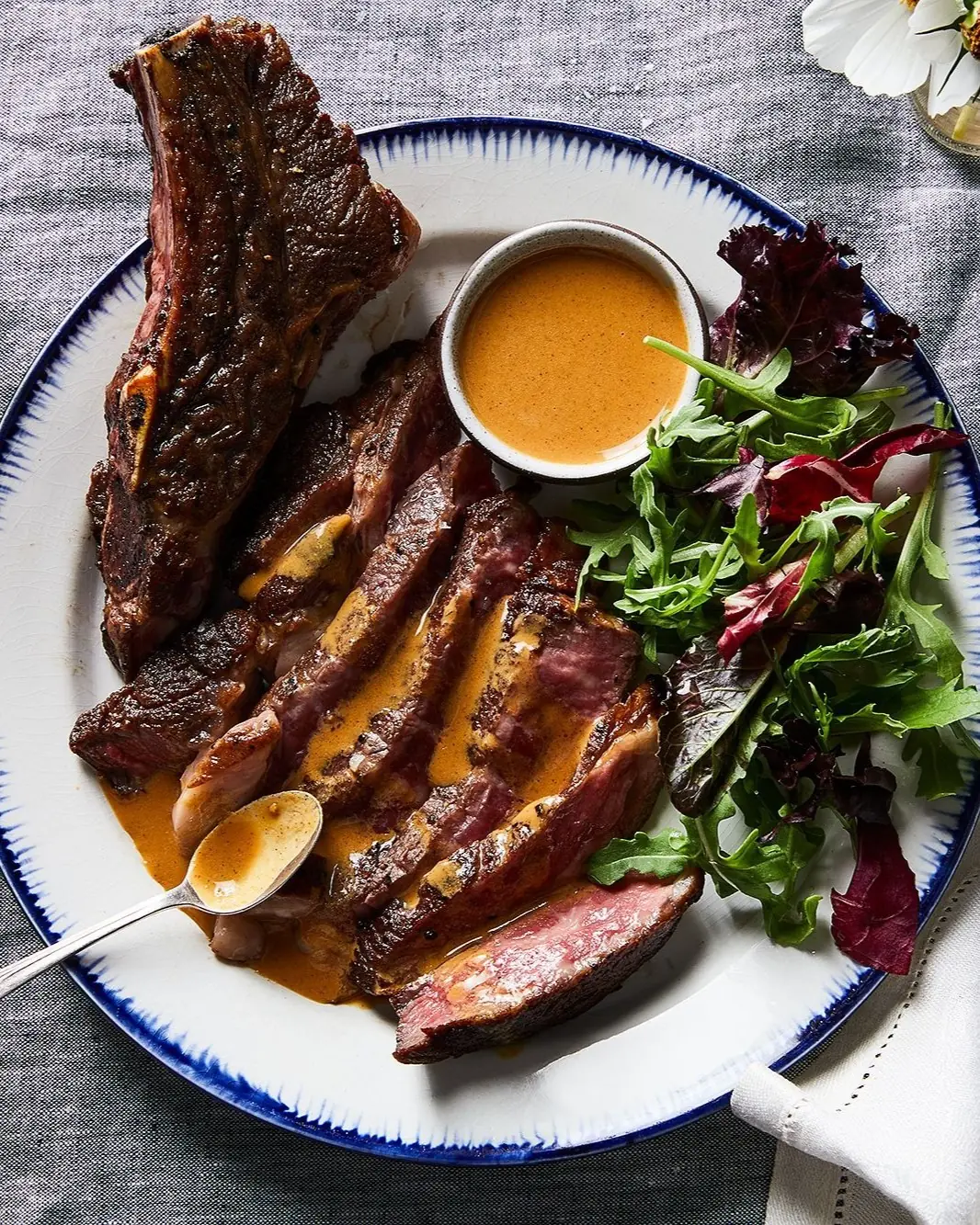 Dijon Cream Steak – Pan-Seared Steak with a Silky Dijon Mustard Cream Sauce