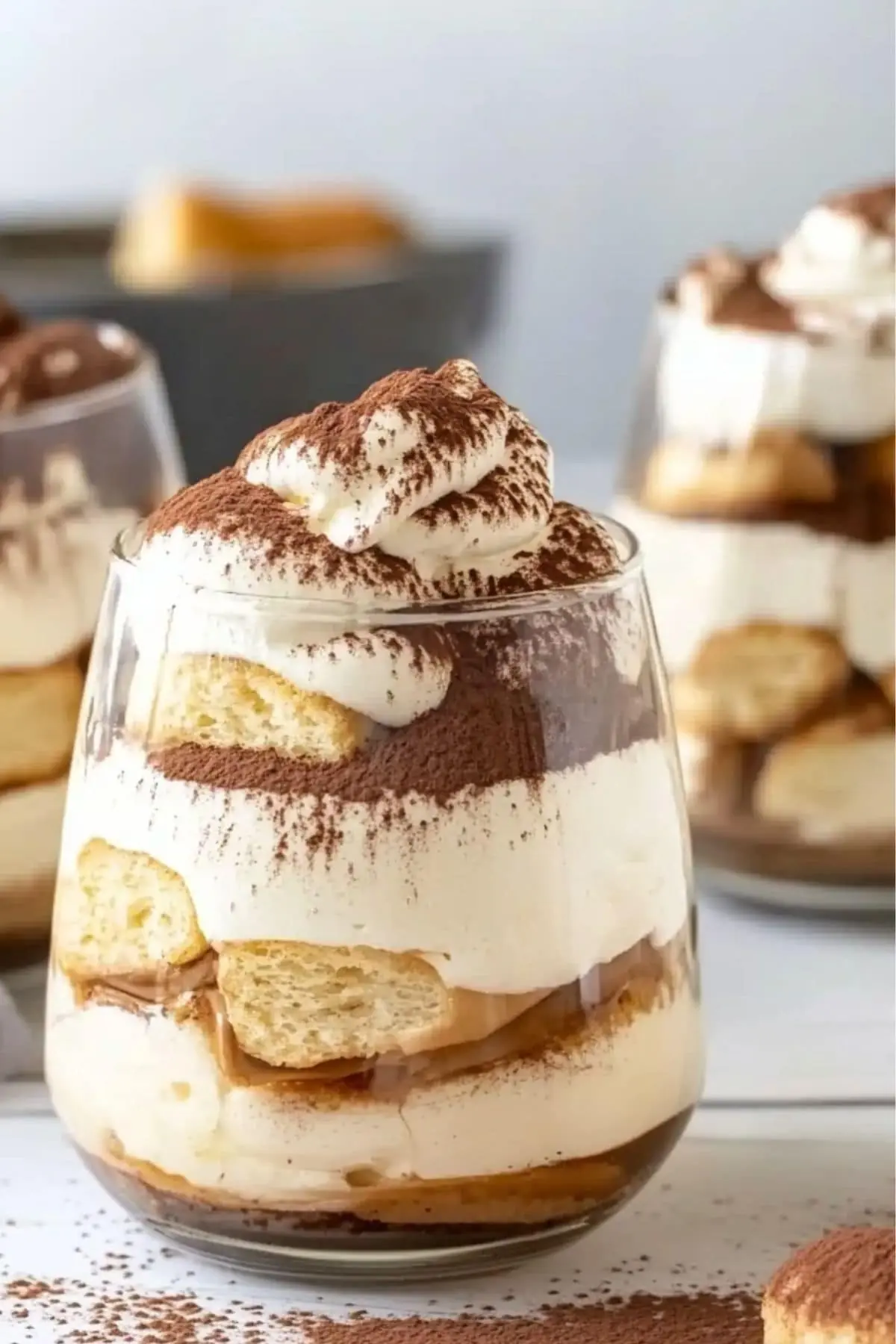 Tiramisu Dessert Cups – Creamy Mascarpone with Coffee-Soaked Ladyfingers