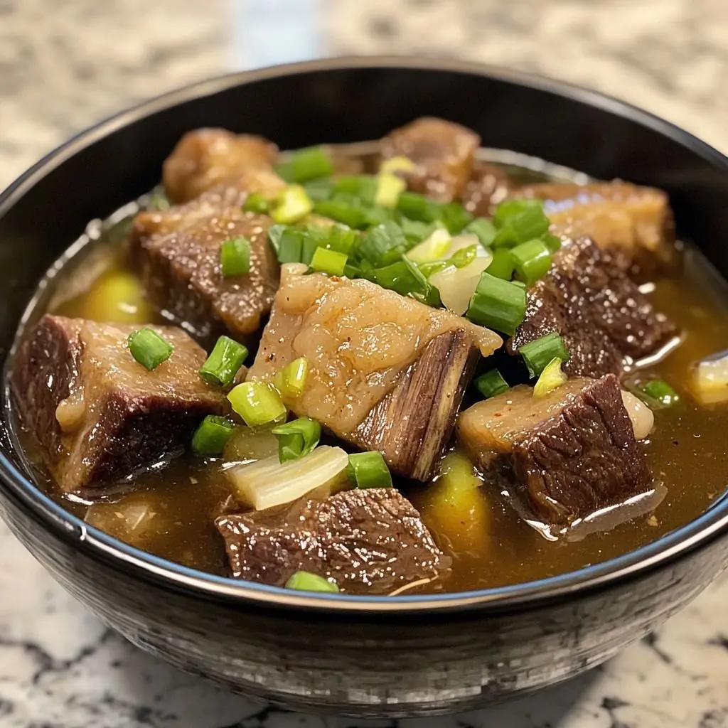 Beef and Radish Soup