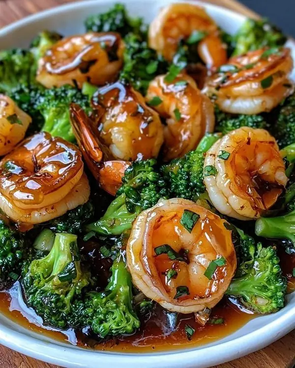 Garlic Butter Shrimp and Broccoli