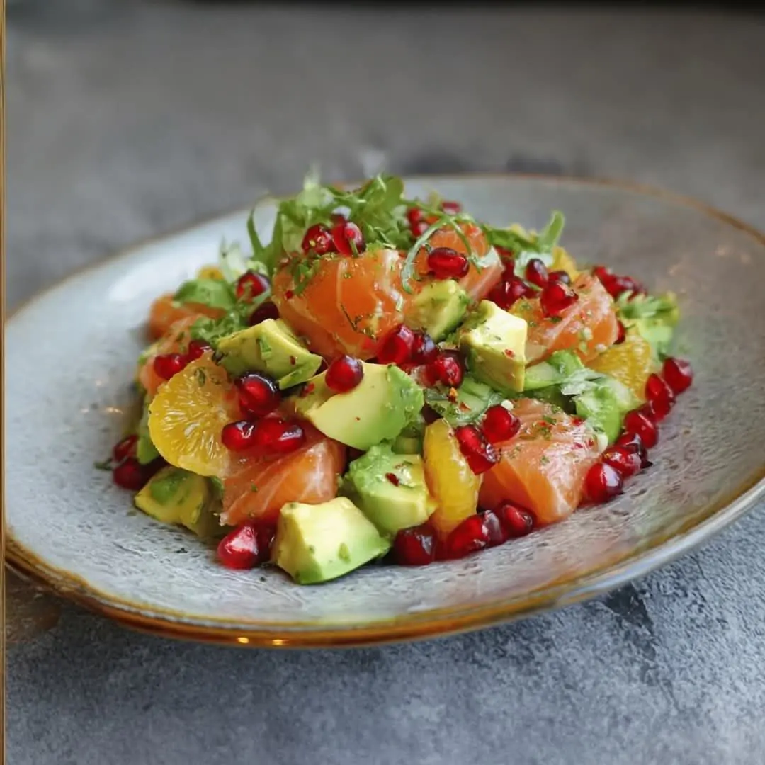 Salmon Avocado Citrus Salad