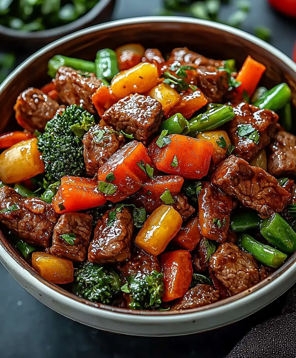 Asian Beef Stir-Fry with Vegetables