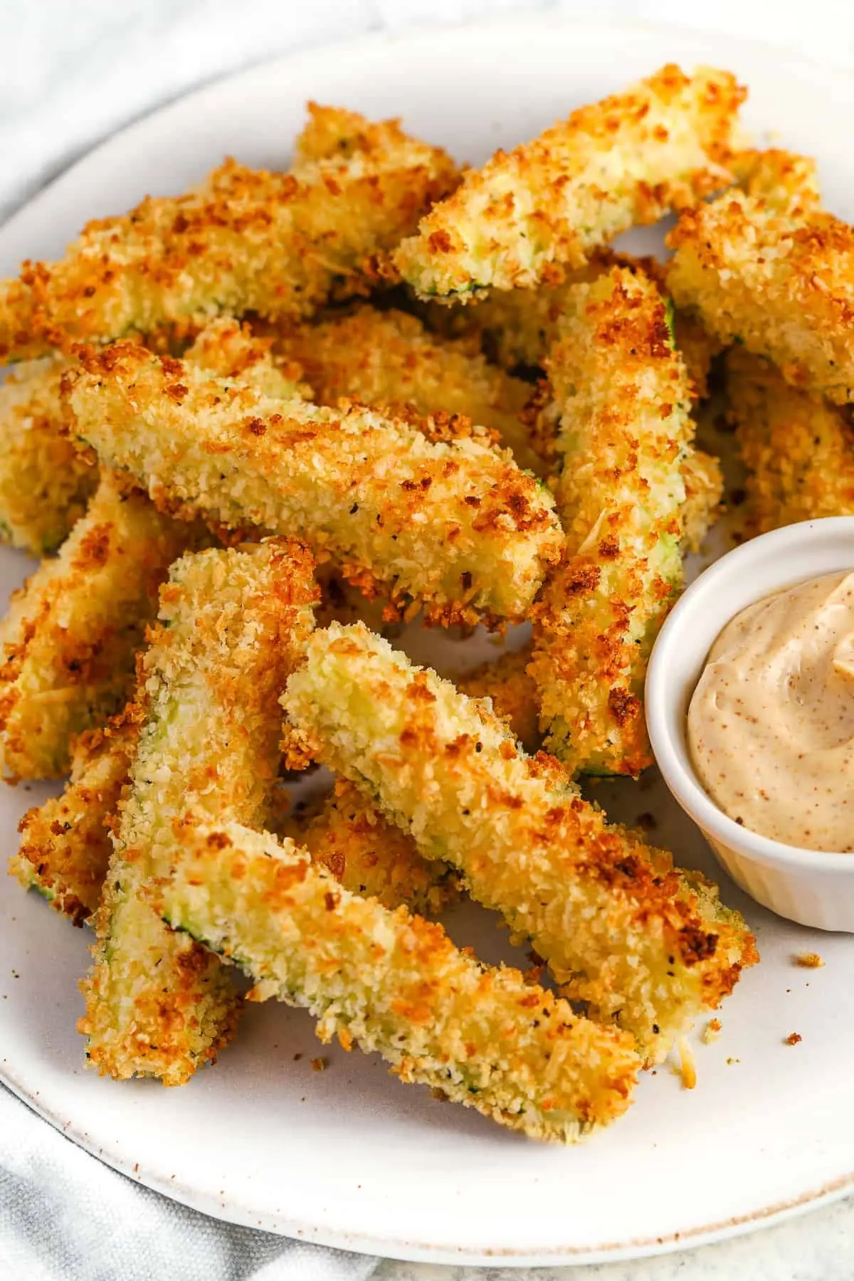 Crispy Parmesan Zucchini Fries – Golden Baked Zucchini with Parmesan Crust