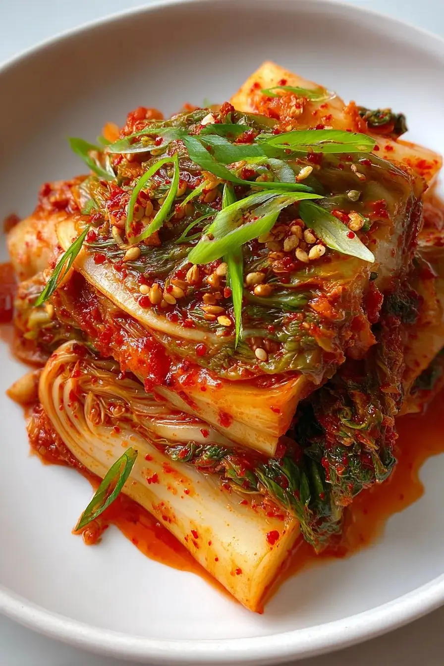 Korean Napa Cabbage Kimchi