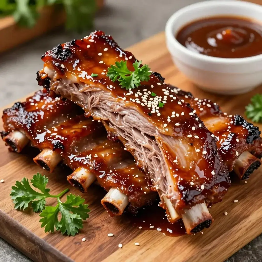 BBQ Pork Ribs (Restaurant Style)
