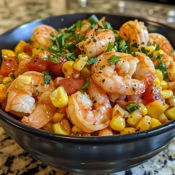 🥗 Shrimp Corn Salad