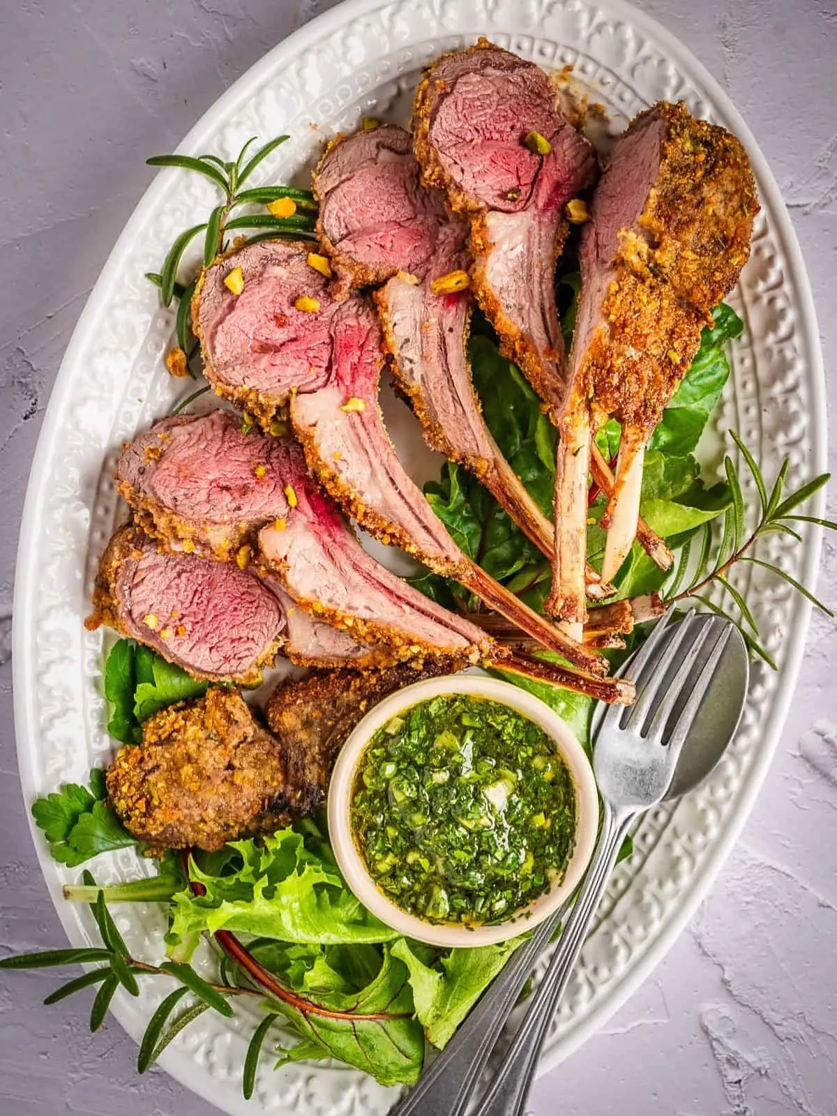 Herb-Crusted Rack of Lamb – Juicy Lamb with Golden Herb Crust