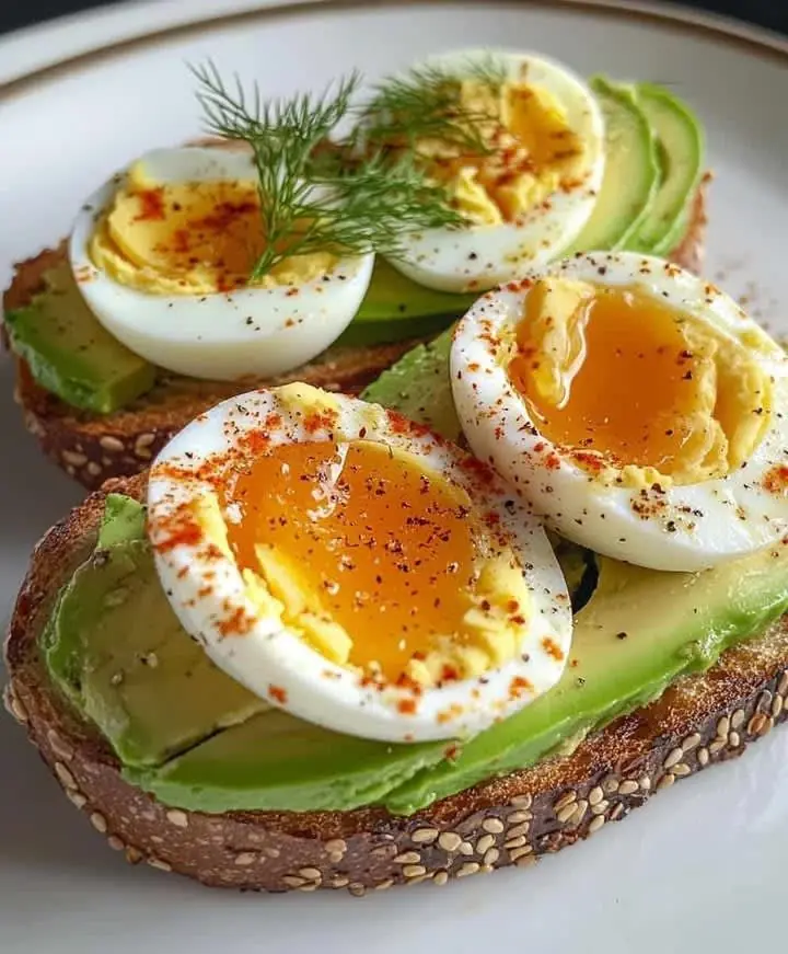 🥑 Avocado Toast with Soft-Boiled Eggs