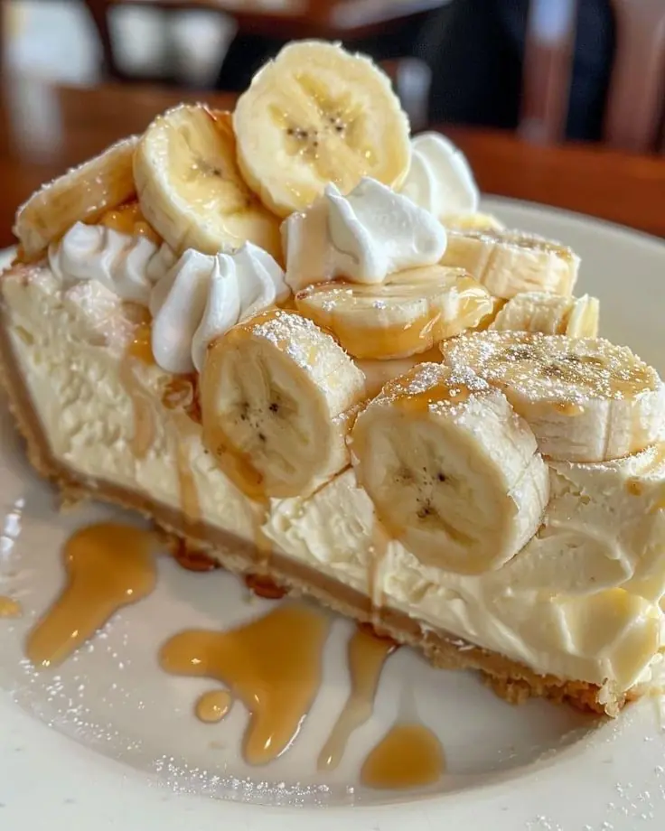🍌 Banana Cream Cheesecake