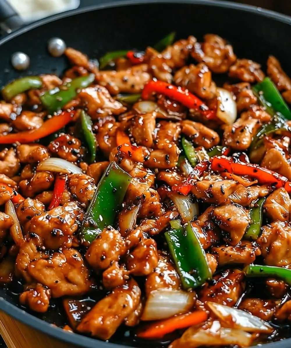 Spicy Garlic Chicken Stir-Fry