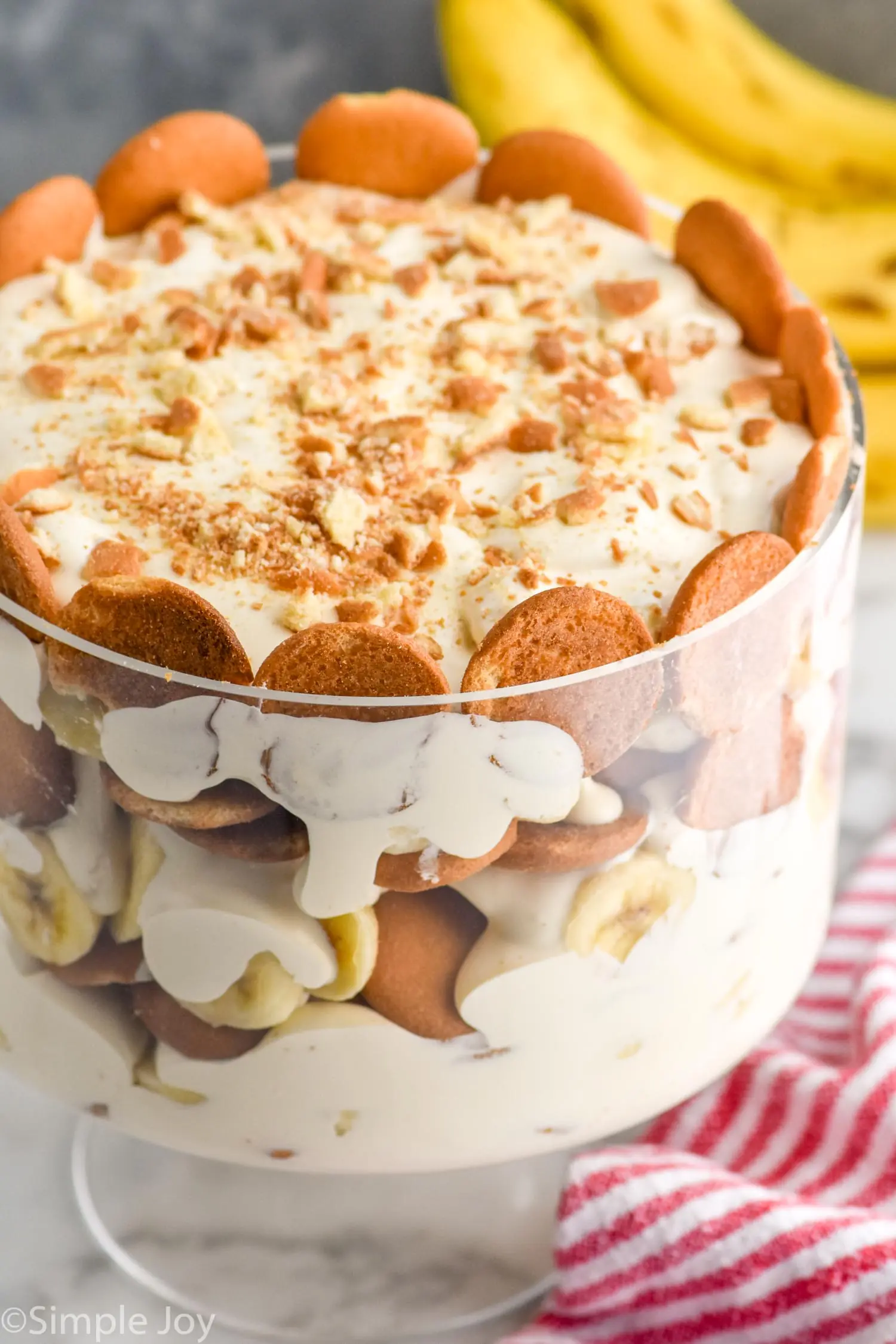 Banana Pudding – Shattered-Gold Wafers with a High-Gloss Ivory Mirror
