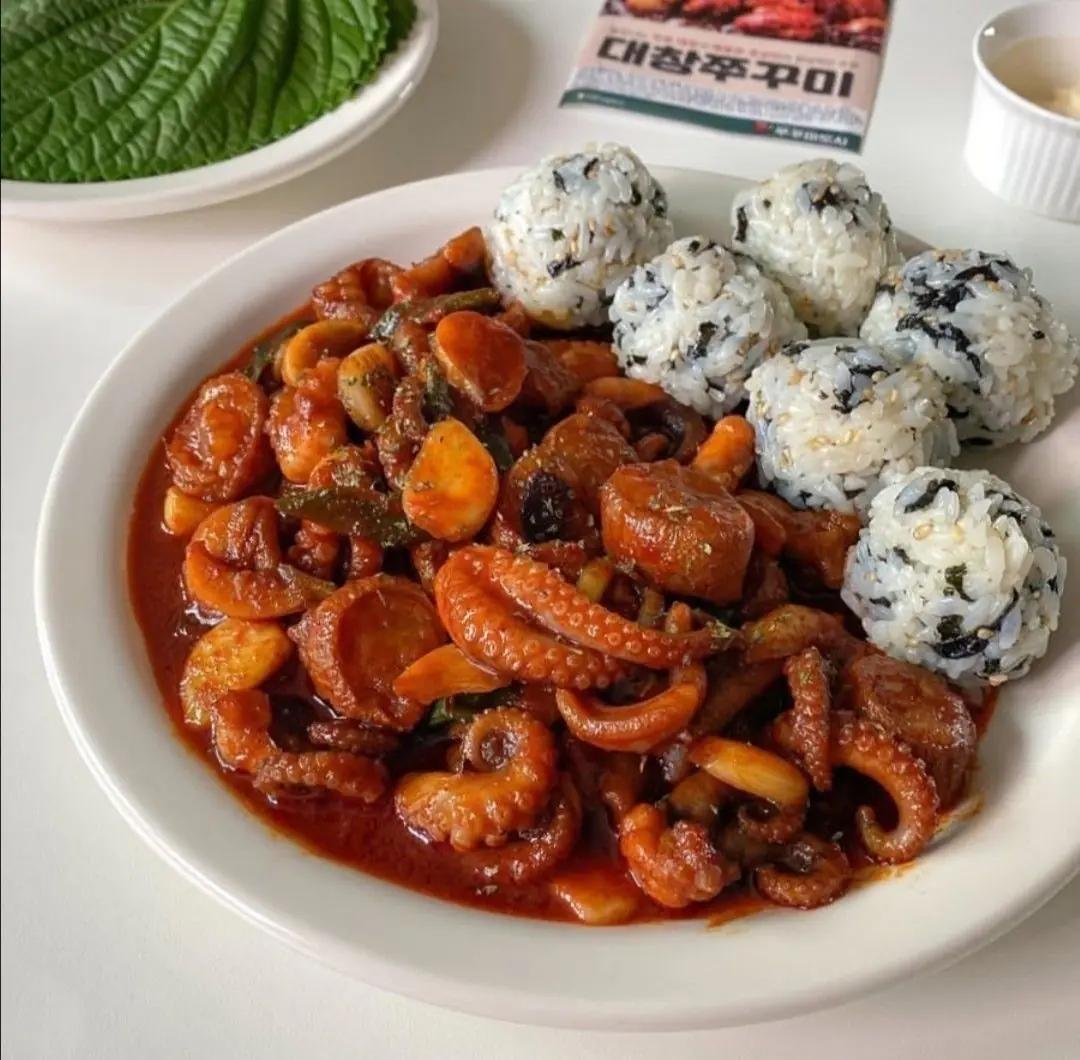🐙 Spicy Stir-Fried Octopus (Nakji Bokkeum)