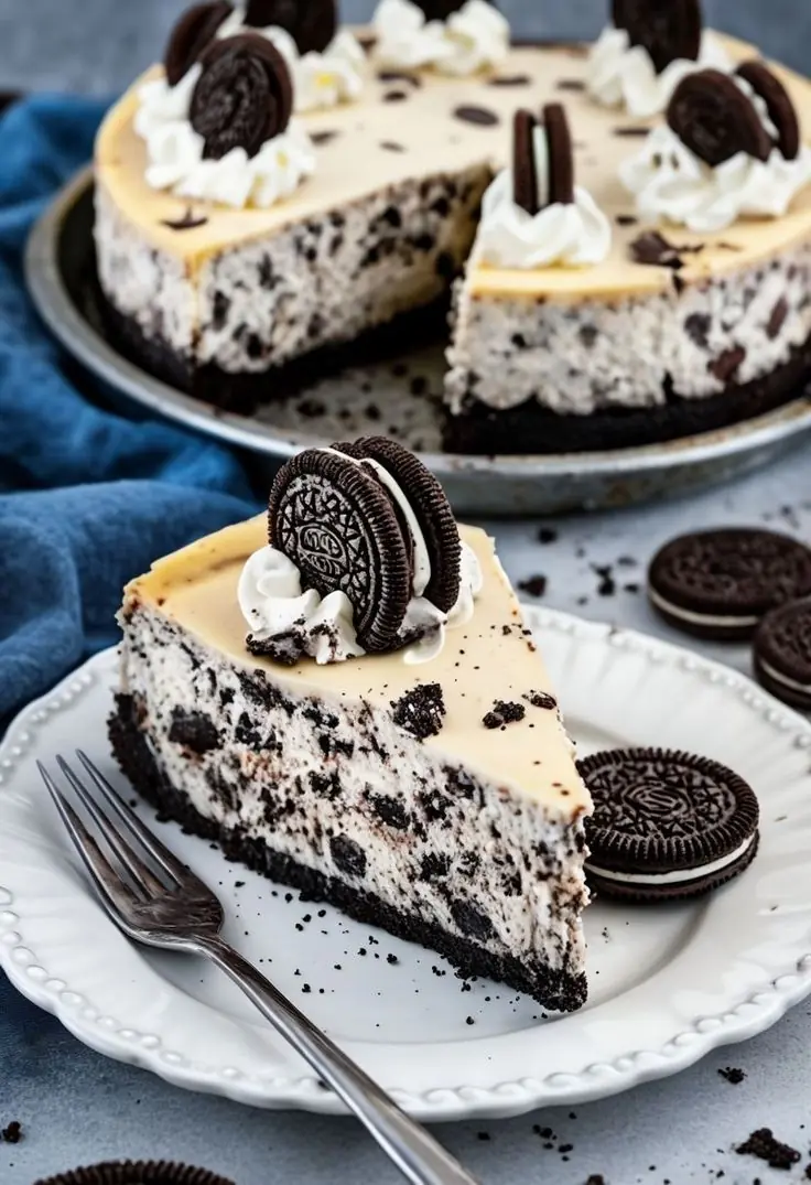 🍪 Cookies & Cream Cheesecake