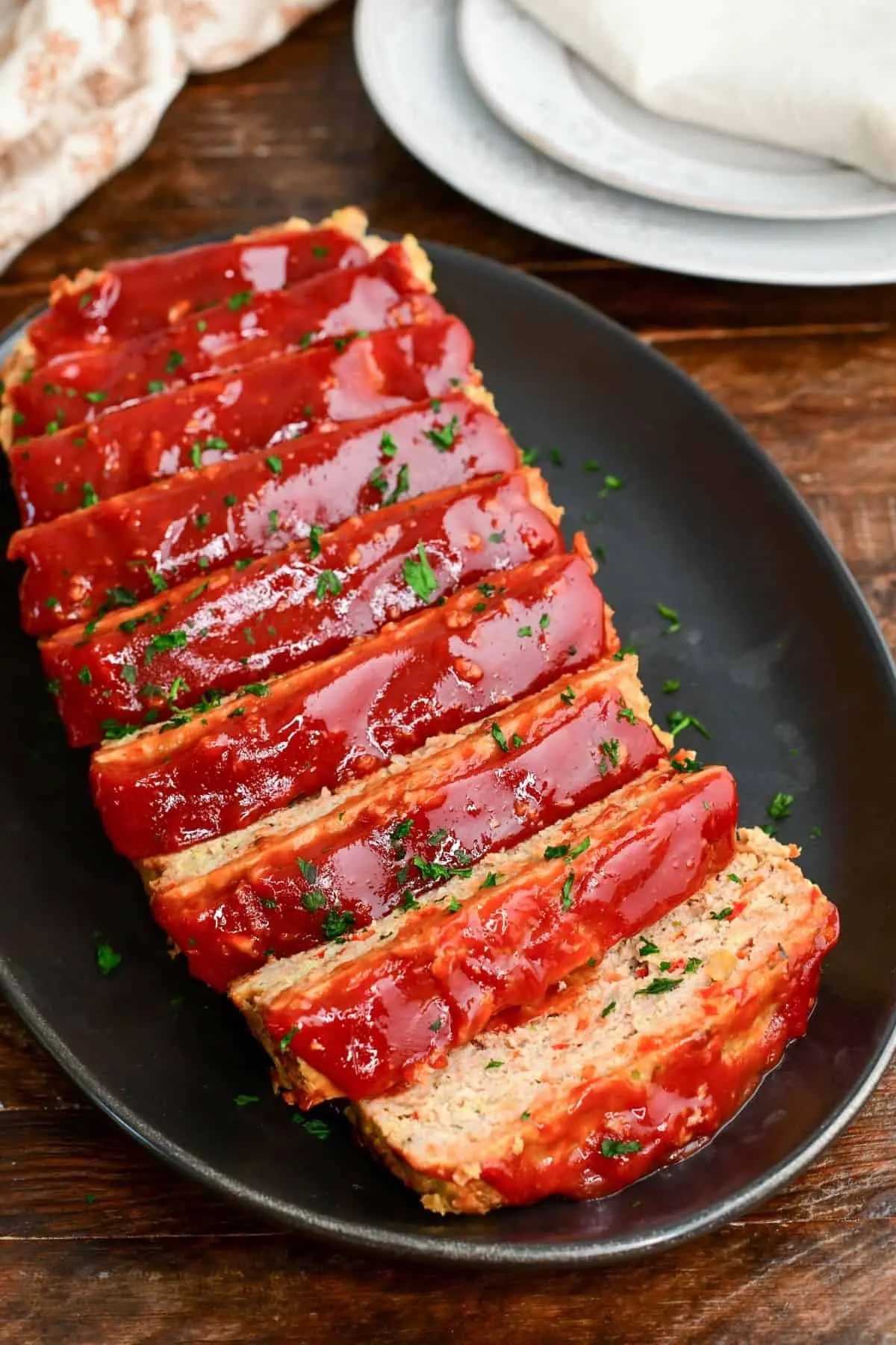 Turkey Meatloaf – Shattered-Char Crust with a High-Gloss Amber Mirror