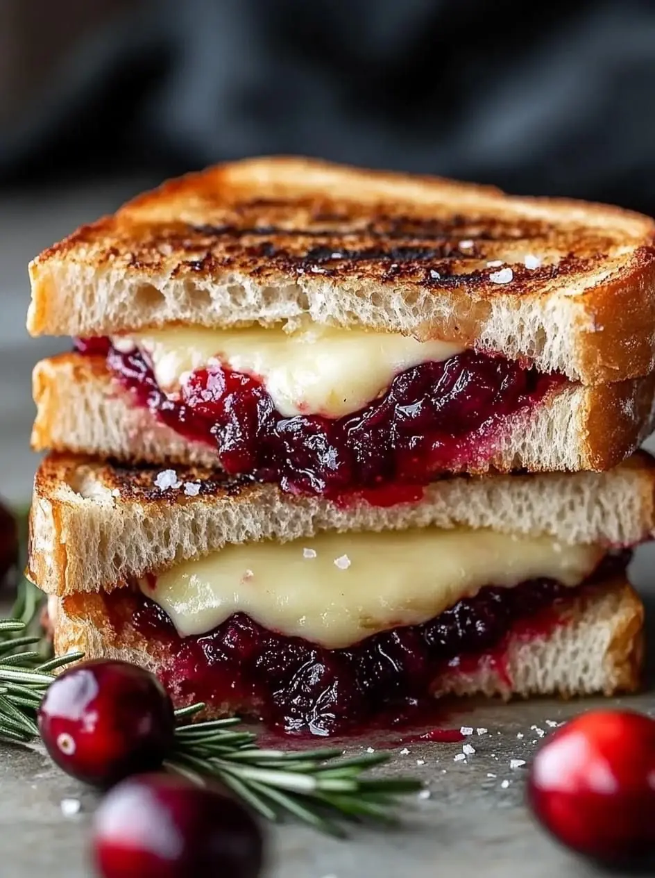 🥪 Cranberry Brie Grilled Cheese