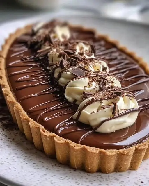 Classic Chocolate Ganache Tart (Silky, Rich, Bakery-Level Dessert)
