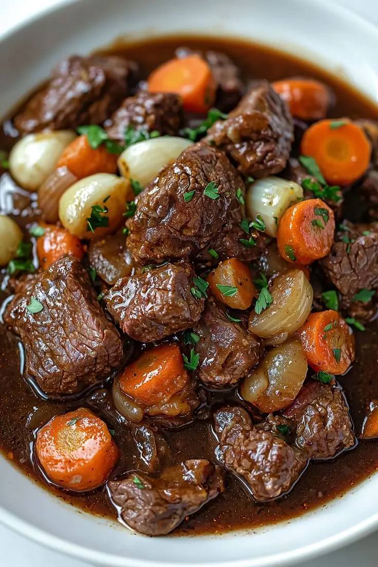 π₯© Classic Beef Stew with Carrots & Onions