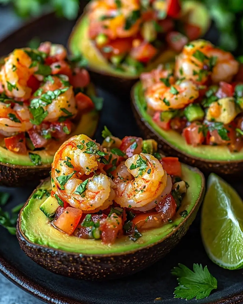 🥑🍤 Shrimp Stuffed Avocados