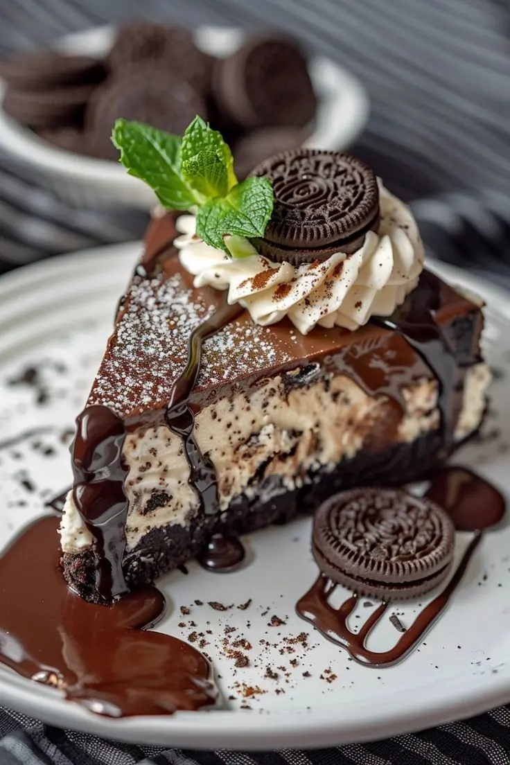 🍫 Oreo Chocolate Cheesecake