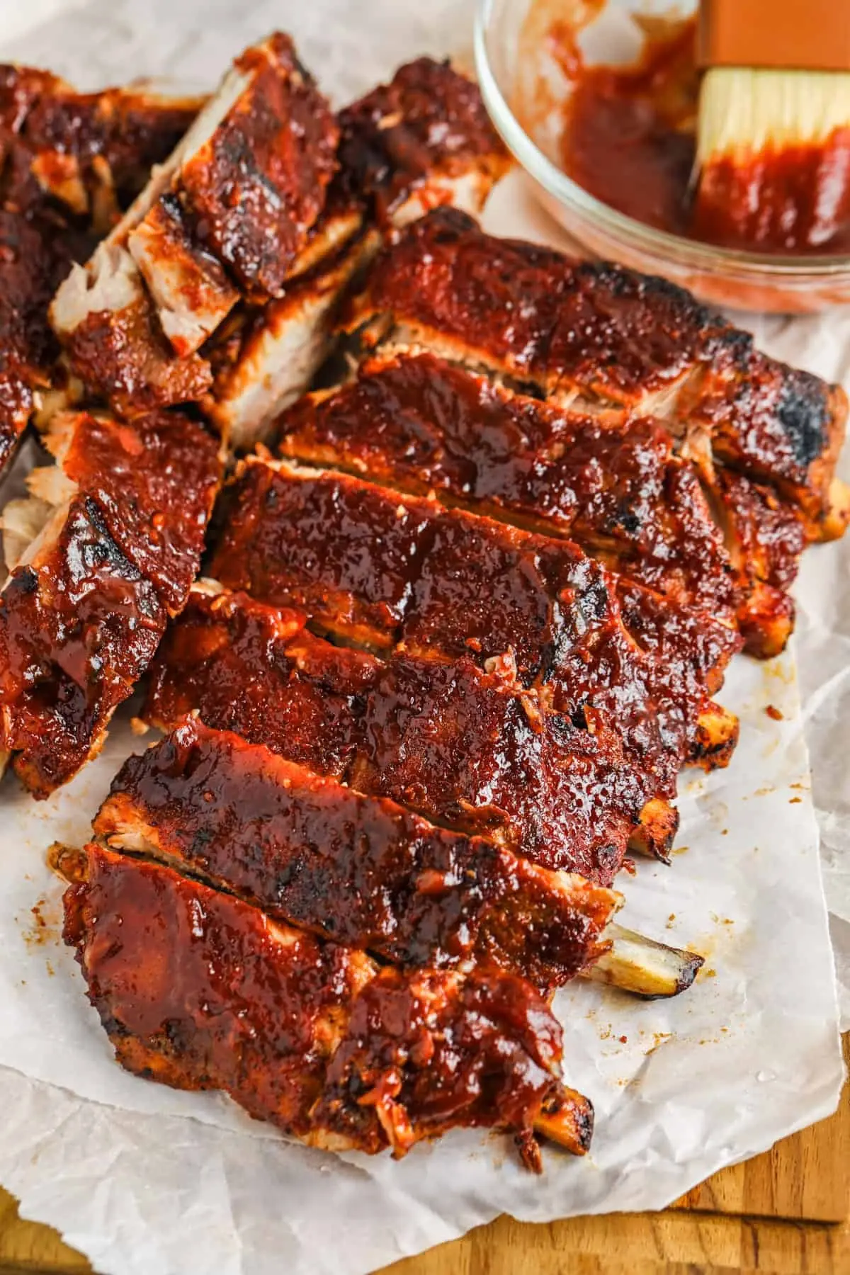 Oven-Baked Baby Back Ribs – Shattered-Char Bark with a High-Gloss Ruby Mirror