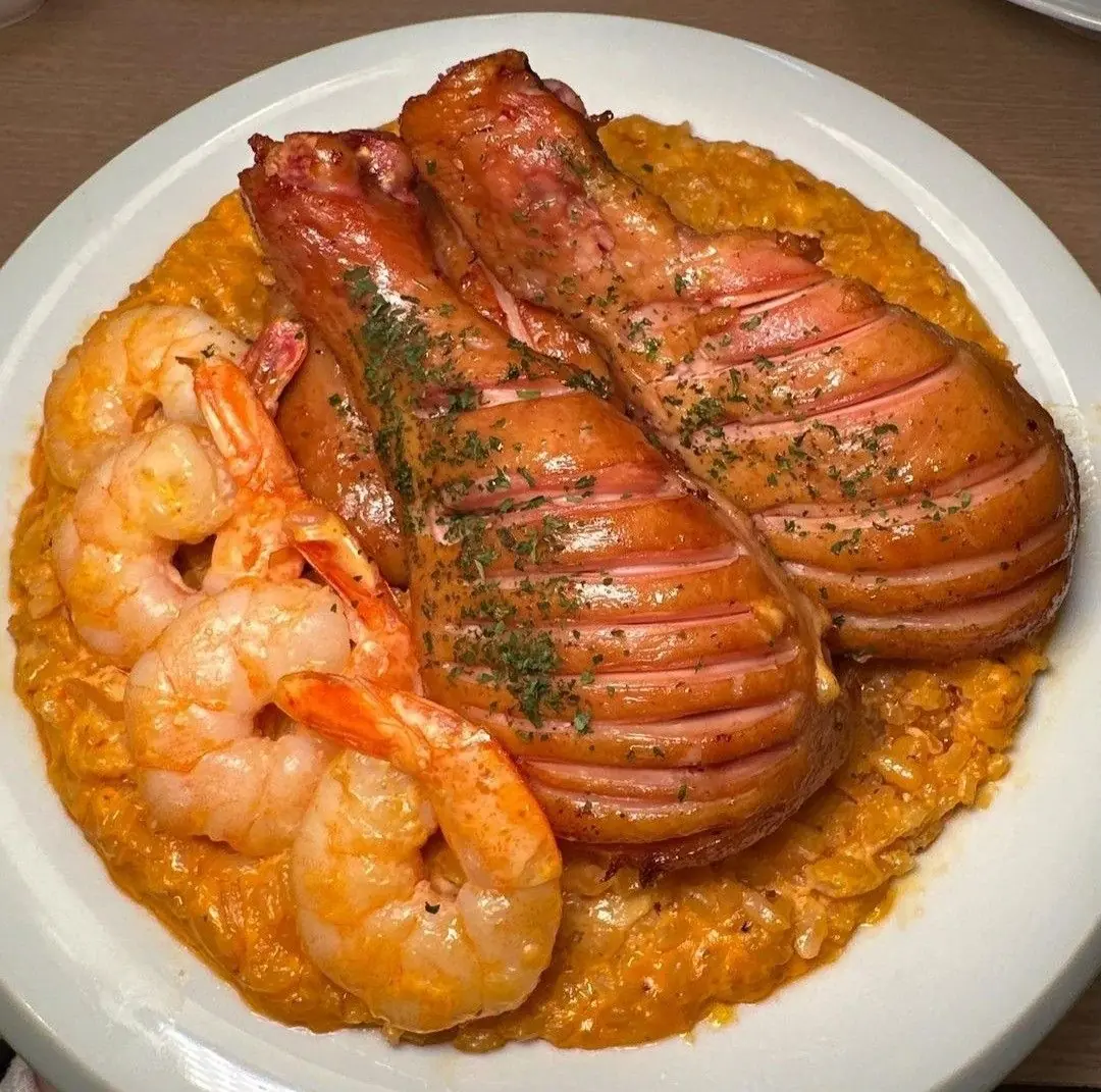 🍗🍤 Creamy Cajun Chicken & Shrimp with Parmesan Sauce