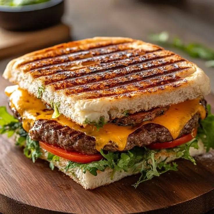 🥪 Grilled Beef & Cheese Sandwich (Crispy, Juicy, Melty Vibes)
