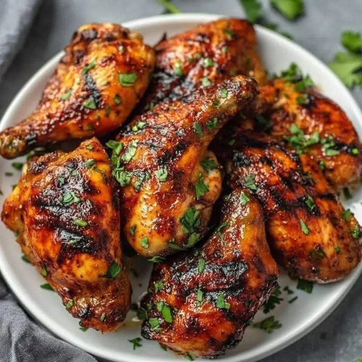🍗 Juicy Grilled BBQ Chicken (Smoky, Sticky & Irresistible)