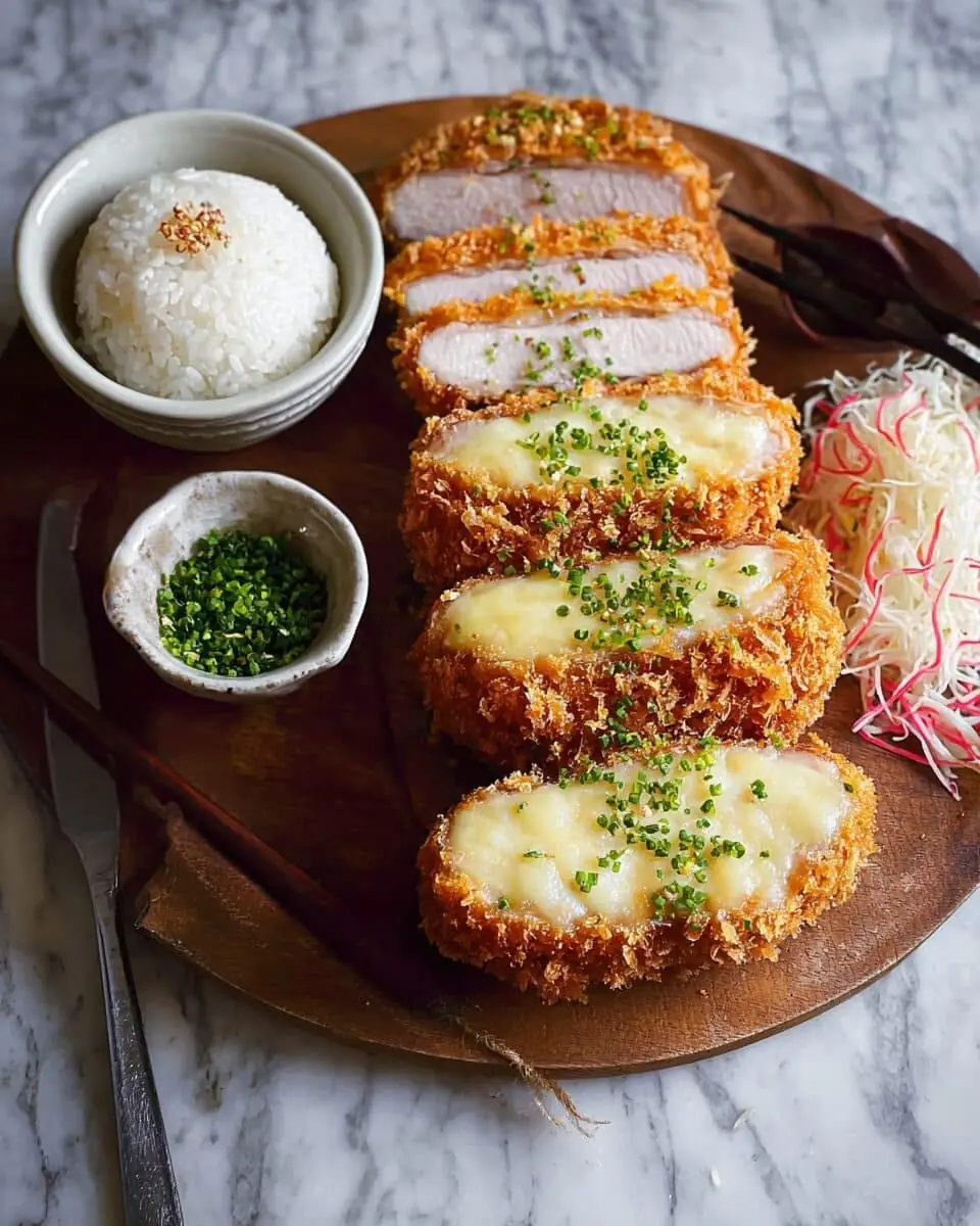 🧀🍗 Crispy Chicken Cheese Katsu