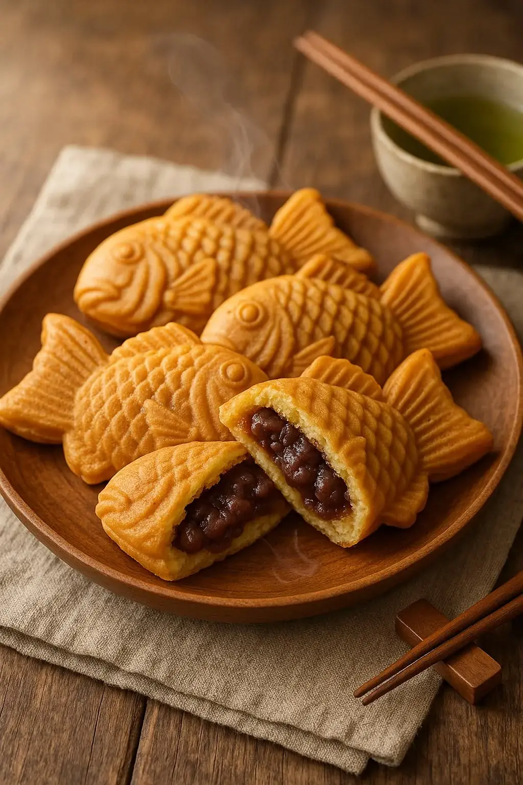 ππ° Taiyaki (Japanese Fish-Shaped Pastry)