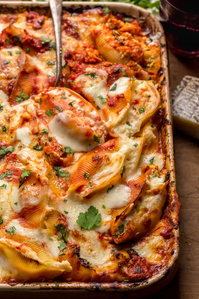Crazy Good Classic Stuffed Shells – Artisan Cheese Blend with Slow-Simmered Marinara