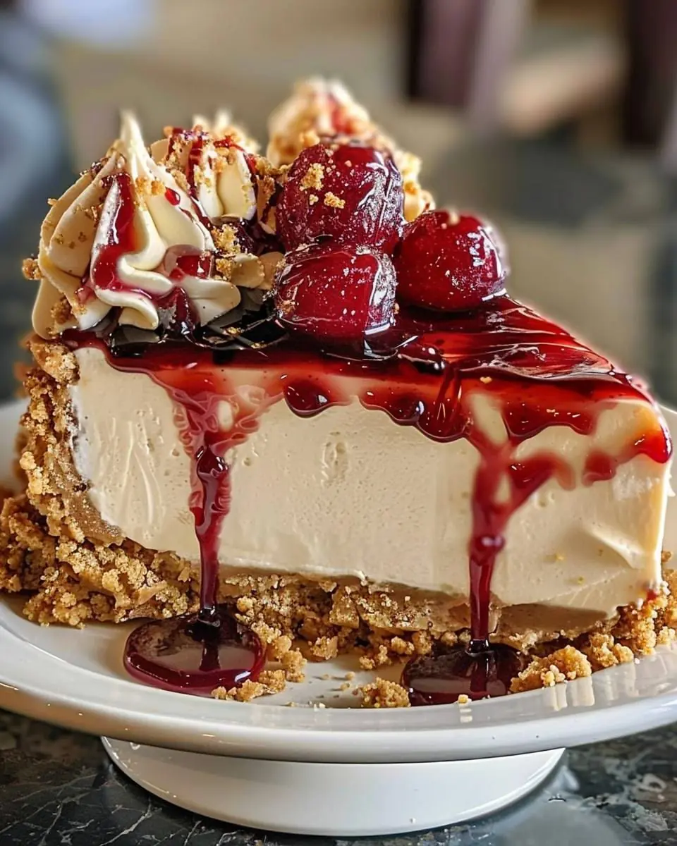 🍓 No-Bake Strawberry Cheesecake (Ultra Creamy)