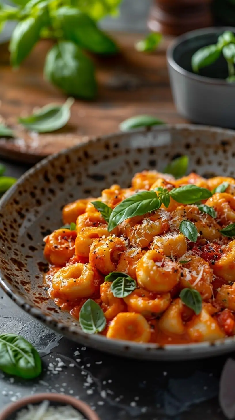 🍝🔥 CREAMY TOMATO TORTELLINI (FULL RECIPE – ENGLISH)